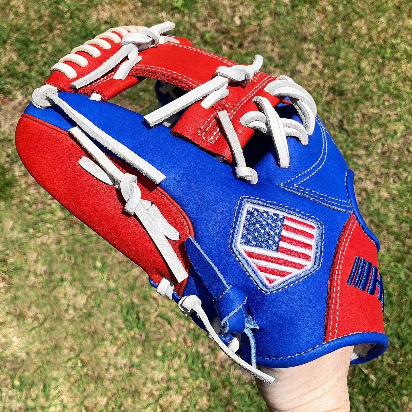 11.5" - Red/White/Blue I-Web