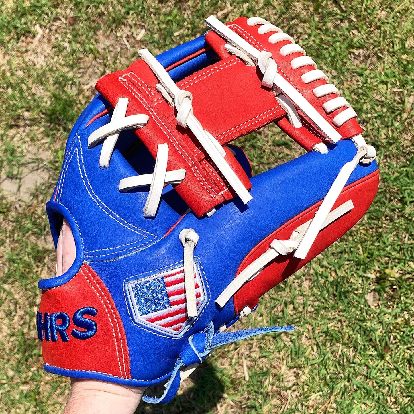 11.5" - Red/White/Blue I-Web