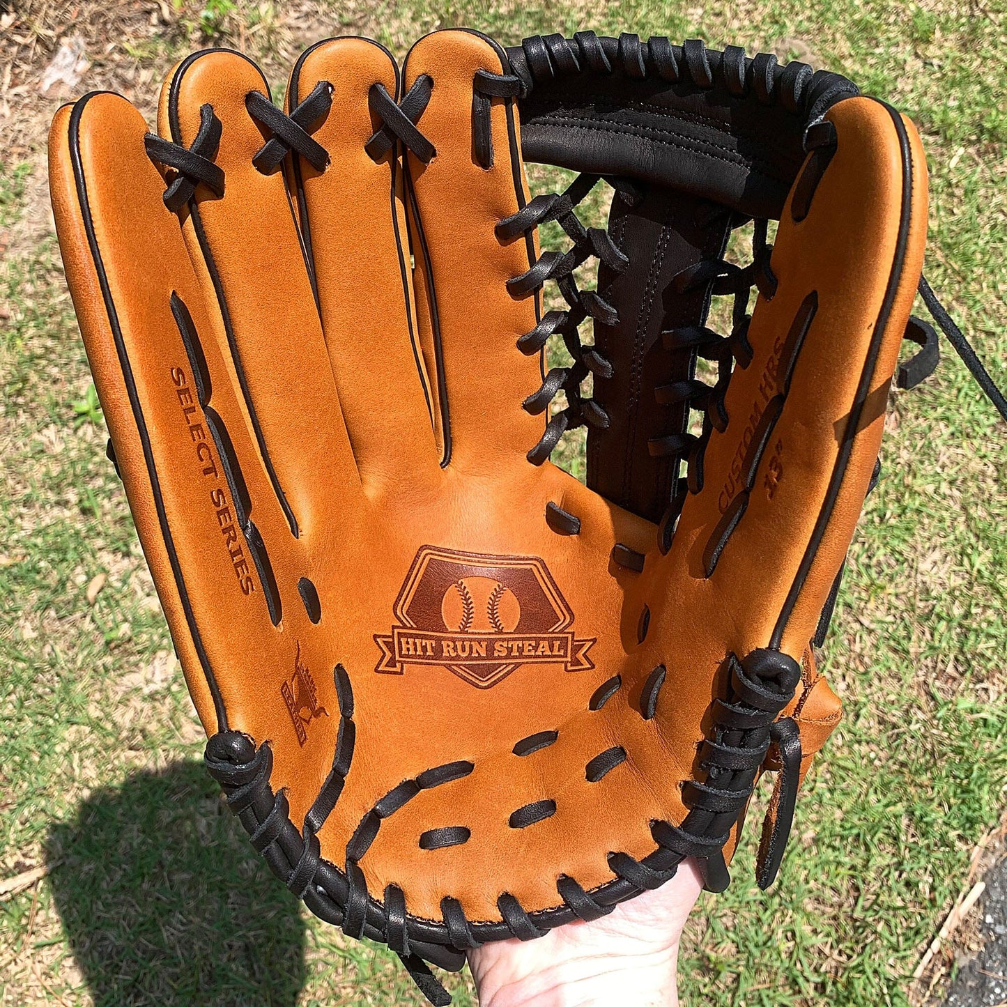 13" - Tan with Black Web - Modified Trap Web