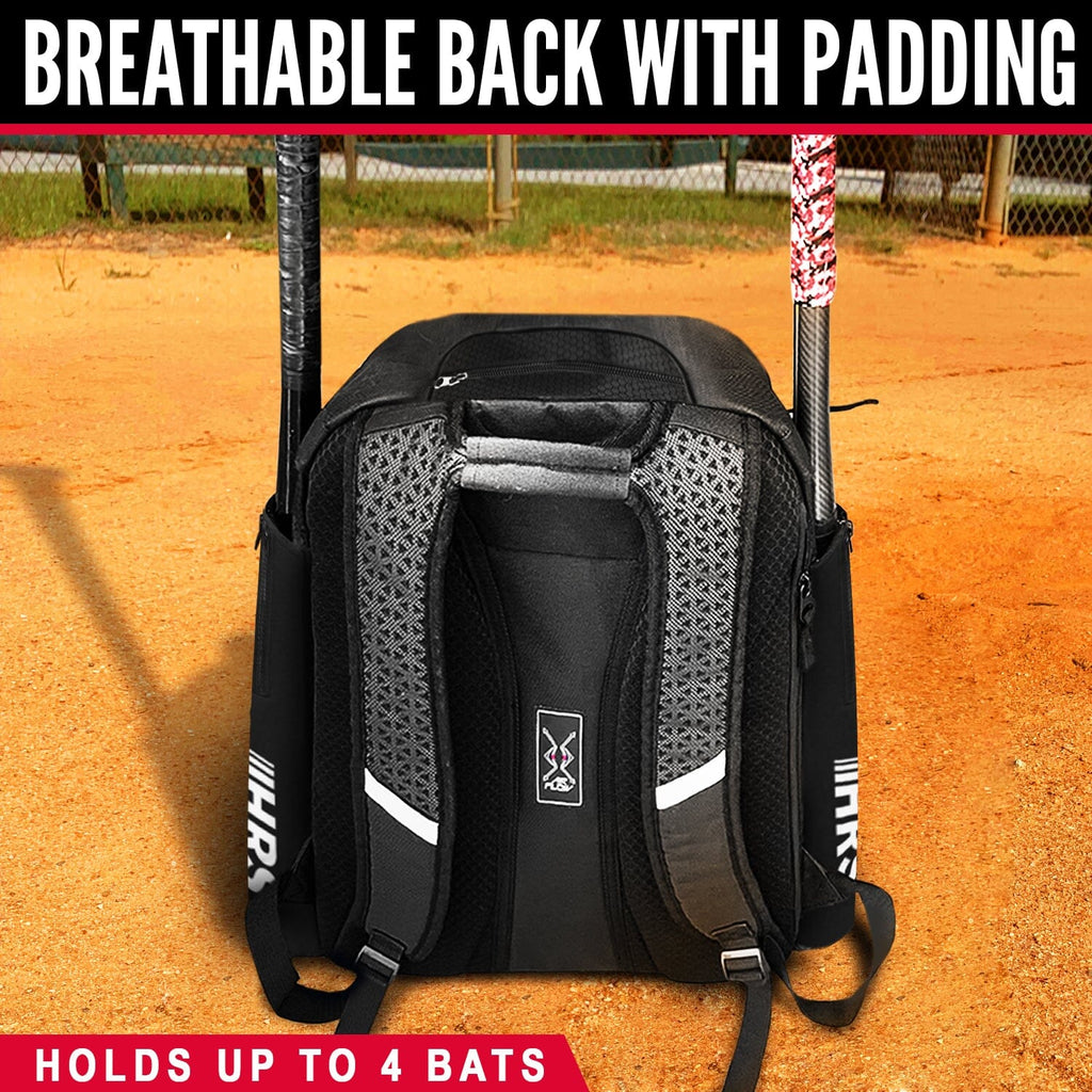 Hit Run Steal Bat Bag Backpack