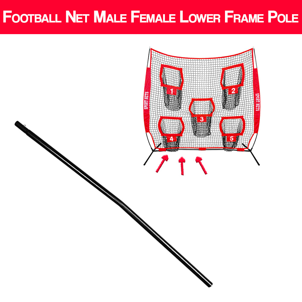 Football Net Male / Female Lower Frame Pole Replacement
