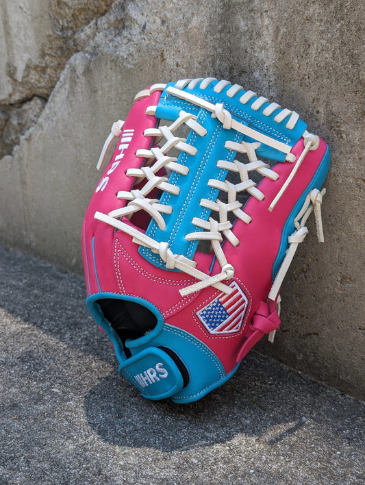 12" - Pink & Sea Blue - Modified Trap Web
