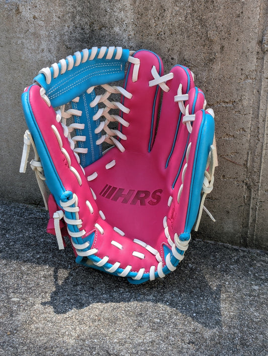 12" - Pink & Sea Blue - Modified Trap Web