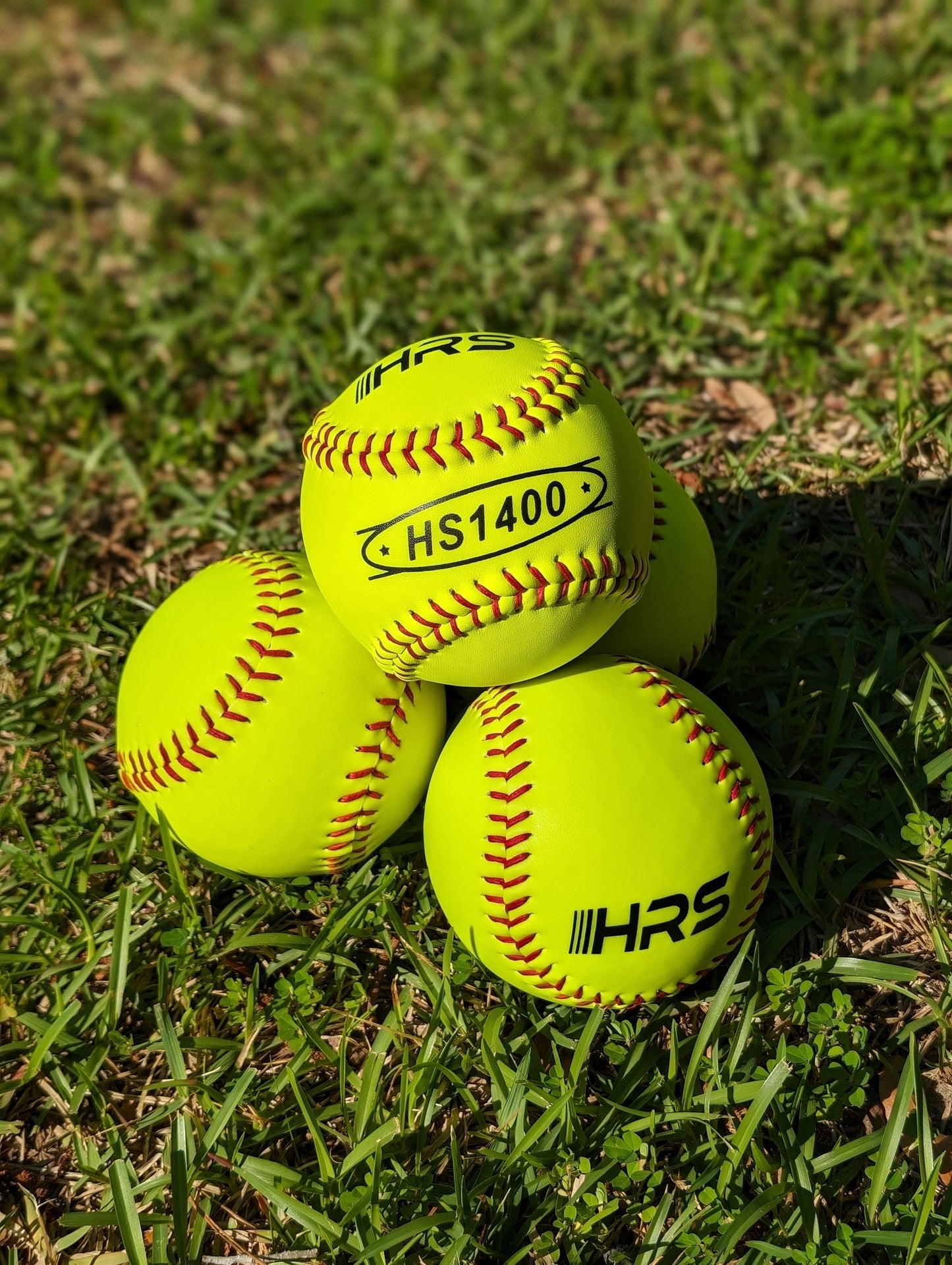 Hit Run Steal Fastpitch Game Softballs - Official 12 inch Size and Weight - .47/375