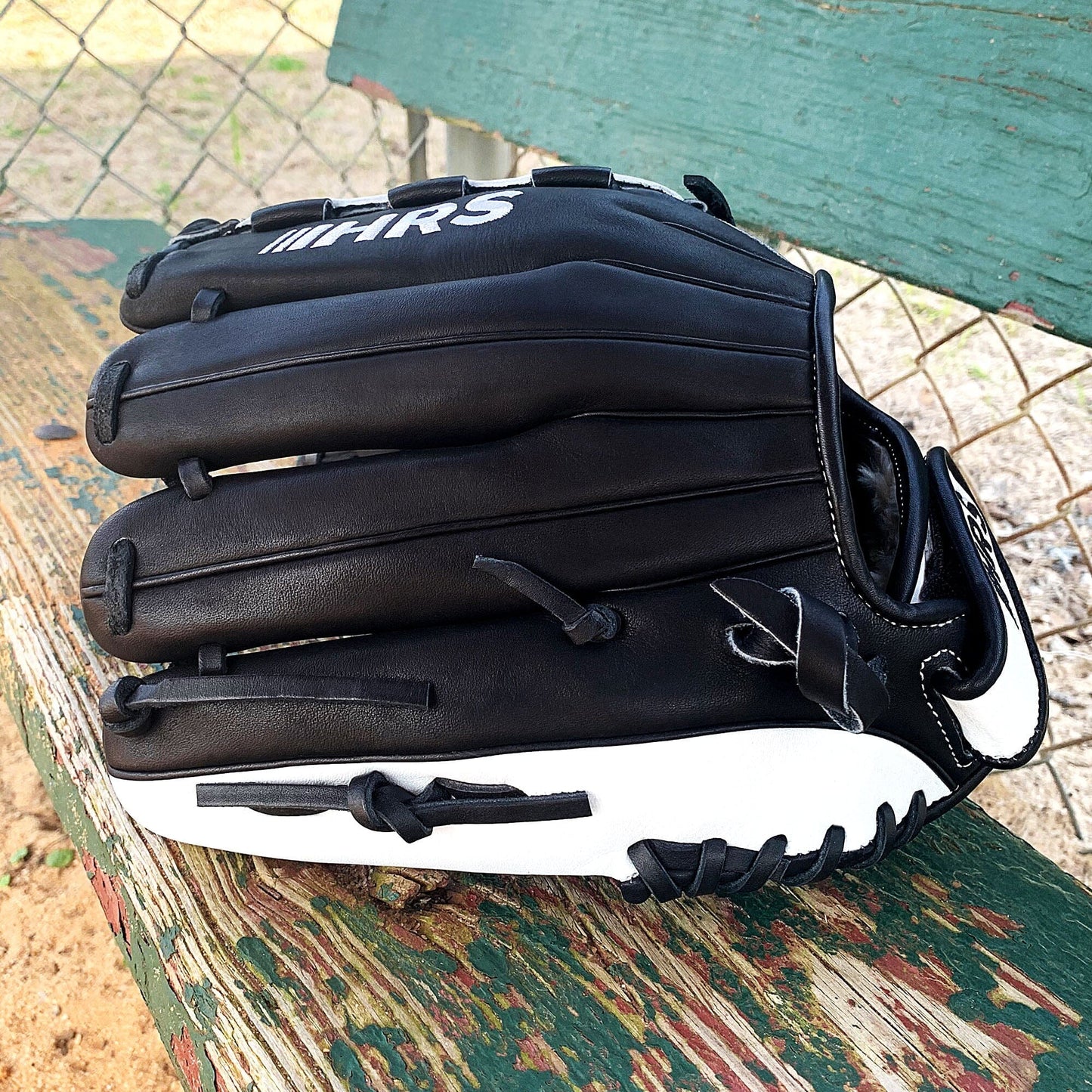 12" Basket Web - Black & White Checkerboard
