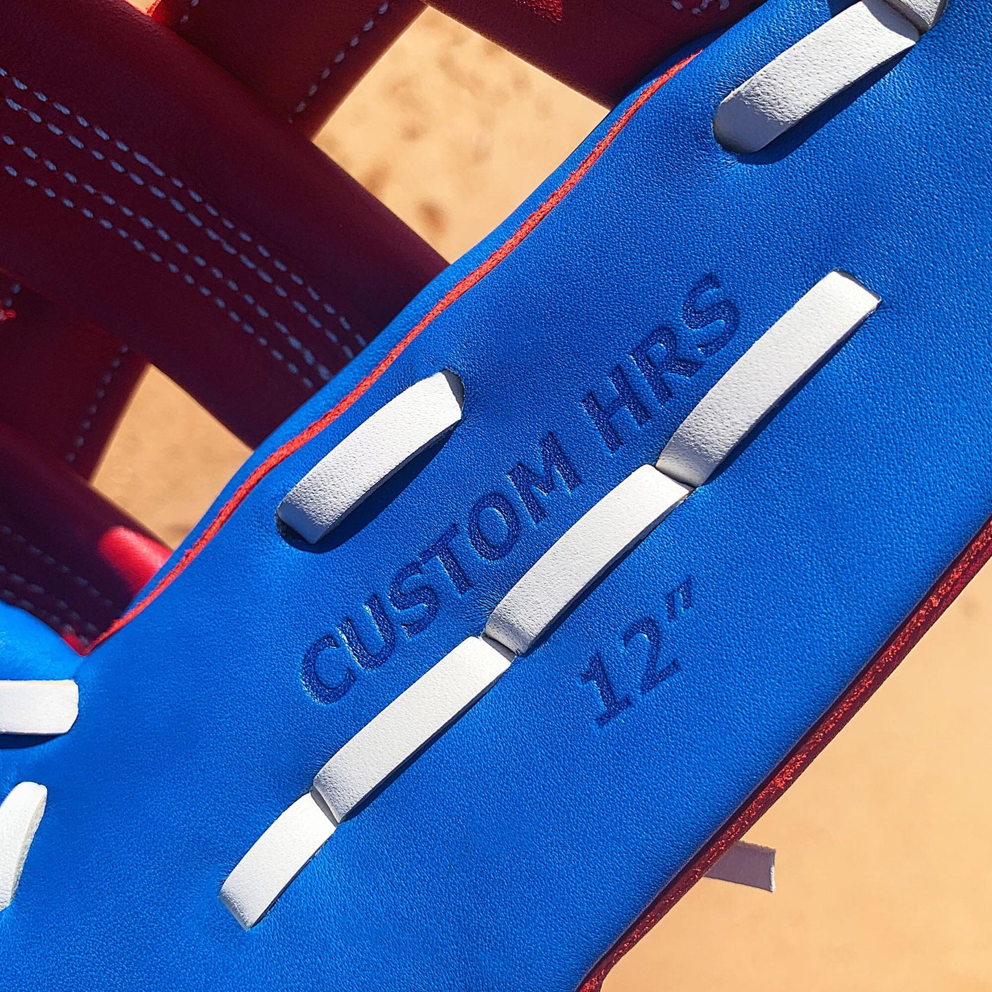 12" - Red / White / Blue - H Web