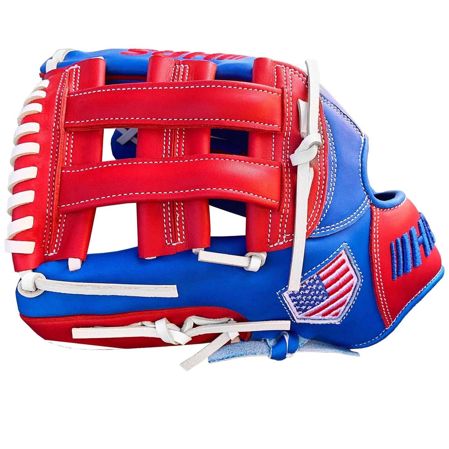 12" - Red / White / Blue - H Web