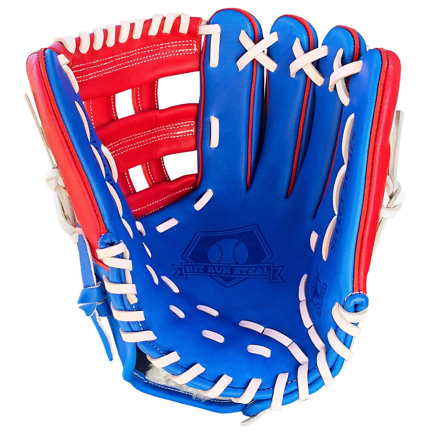 12" - Red / White / Blue - H Web