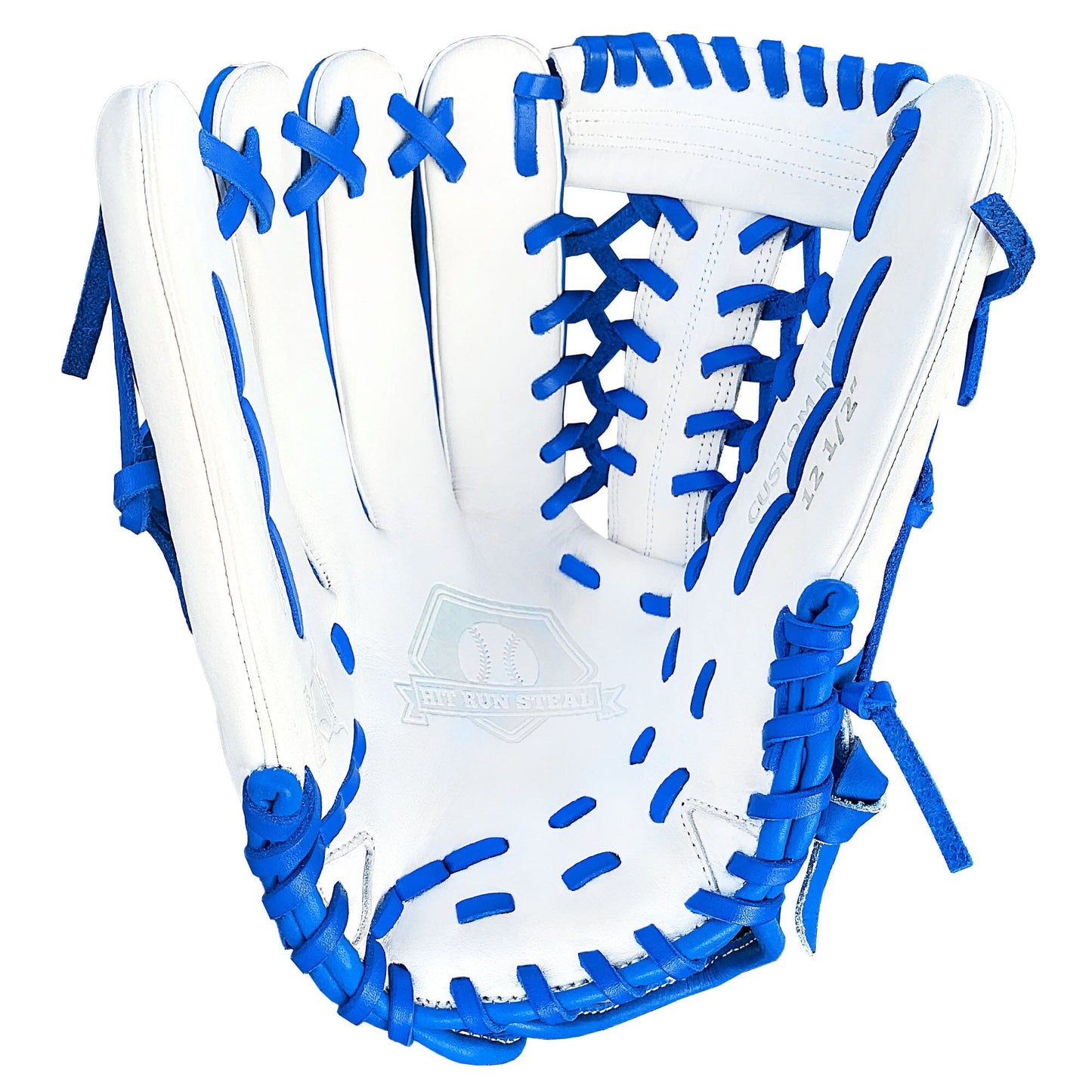 12.5" Blue and White - Modified Trap Web