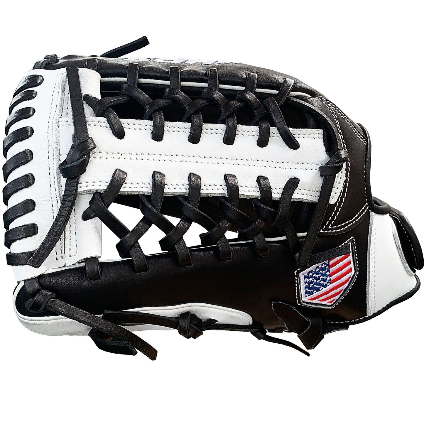 12.5" - Black and White - Modified Trap Web