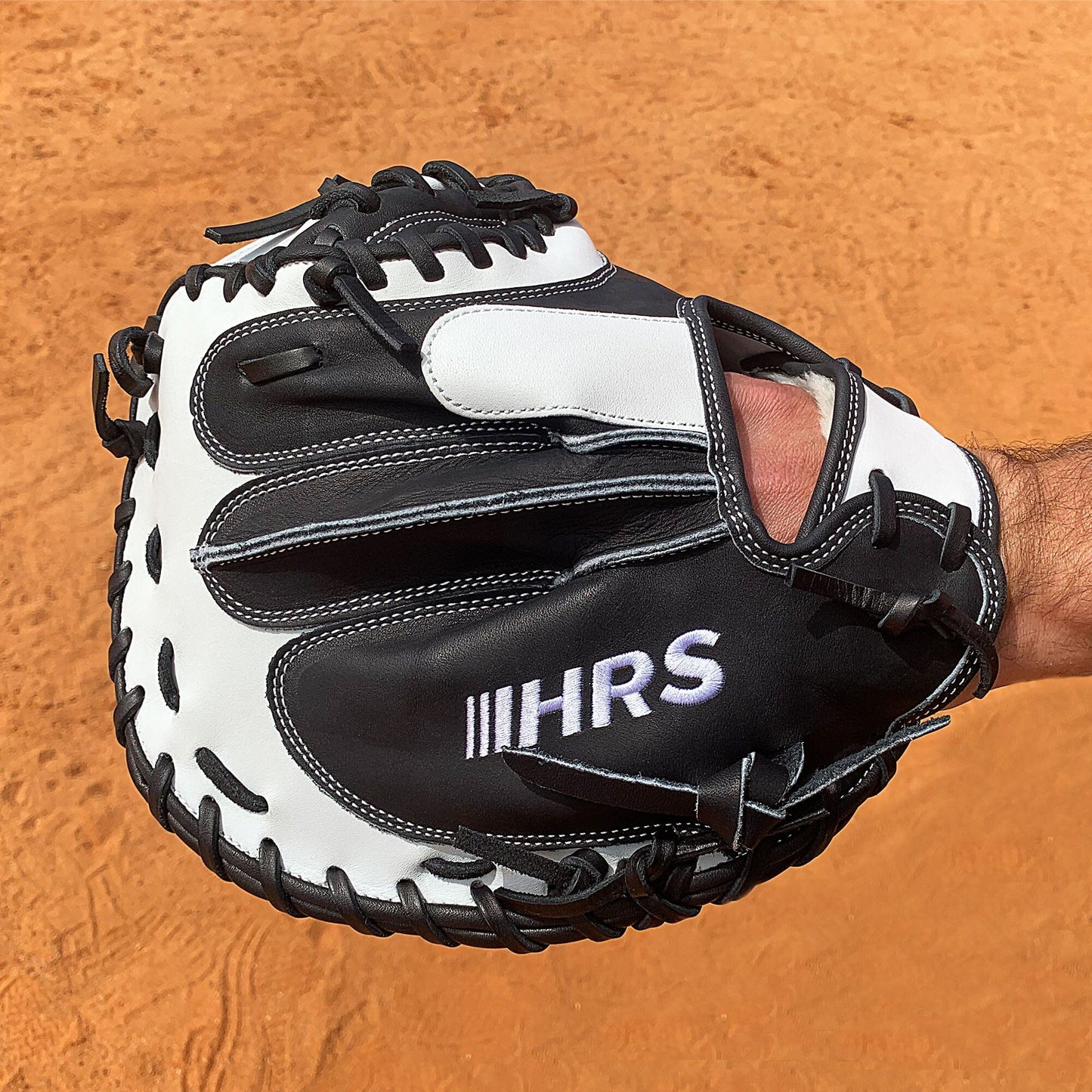 33.5" Baseball Catcher's Mitt - Black and White