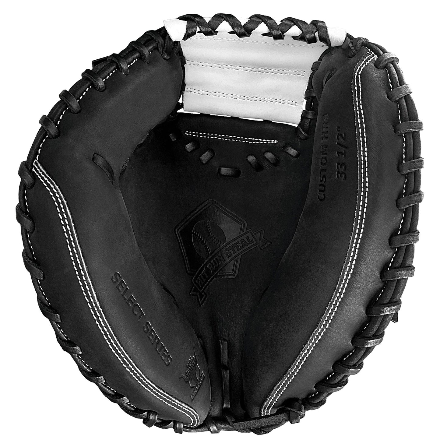 33.5" Baseball Catcher's Mitt - Black and White