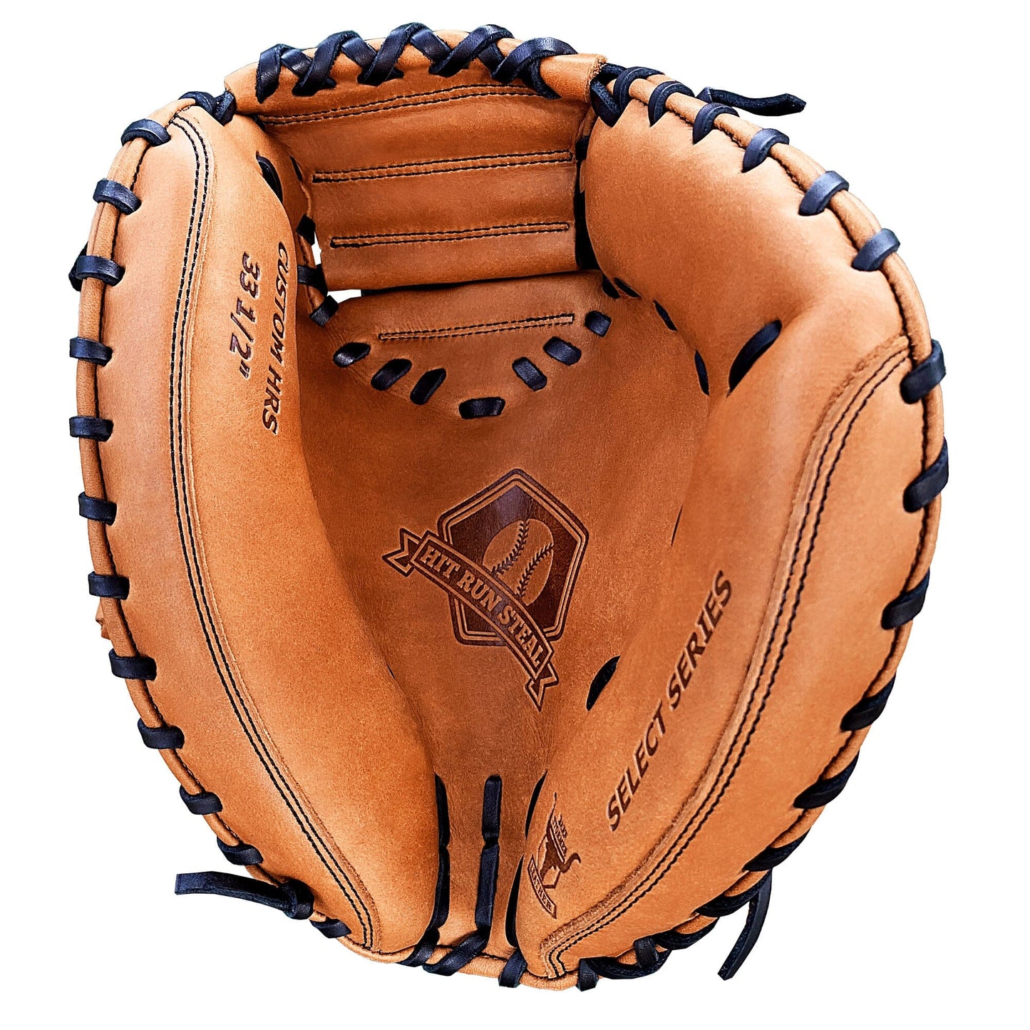 33.5" Baseball Catcher's Mitt - Tan With Black Accents