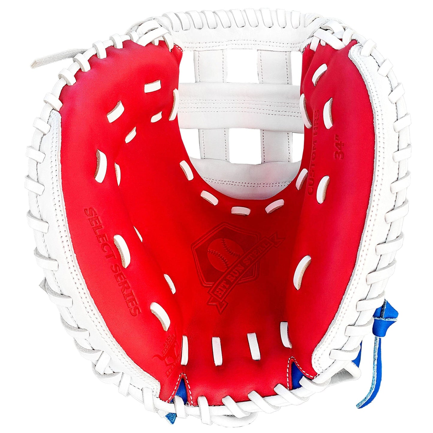 34" Softball Catcher's Mitt - Red / White / Blue