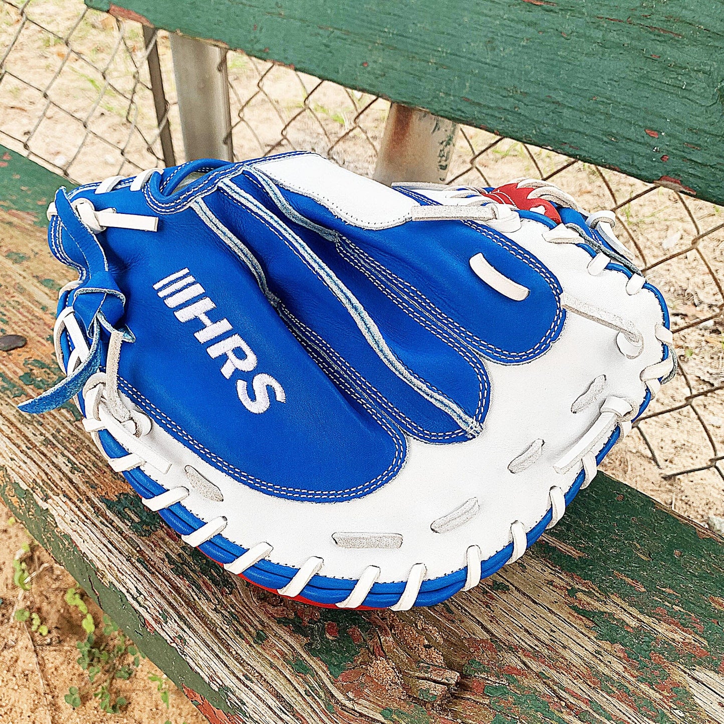 34" - Baseball Catcher's Mitt - Red, White, and Blue