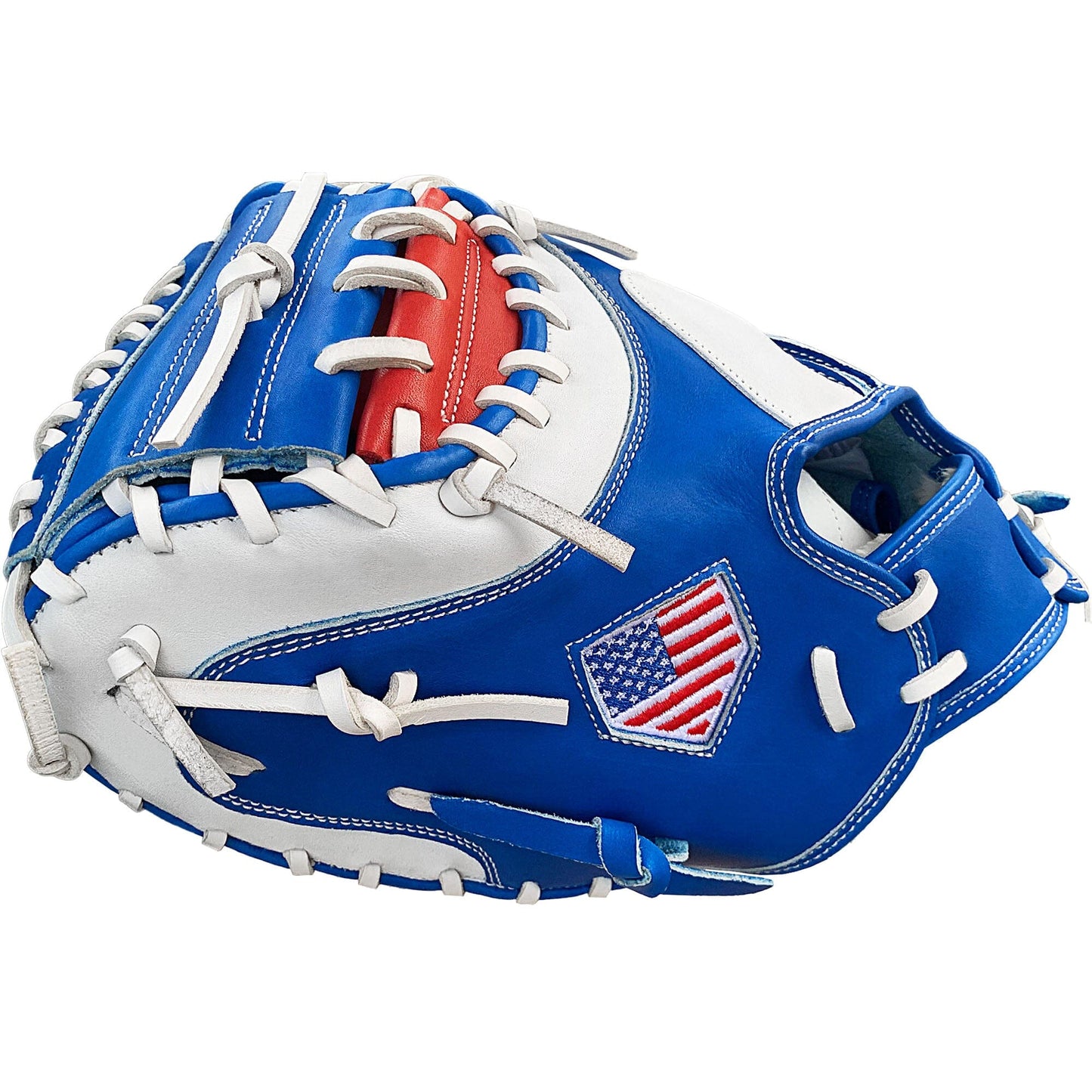 34" - Baseball Catcher's Mitt - Red, White, and Blue