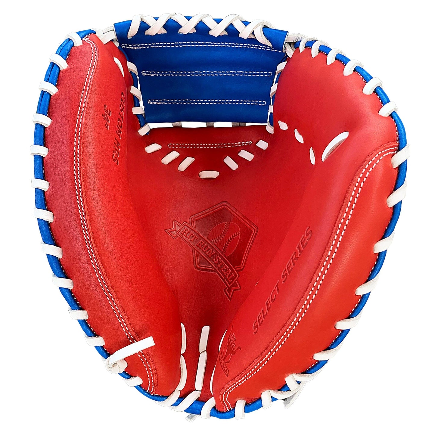 34" - Baseball Catcher's Mitt - Red, White, and Blue