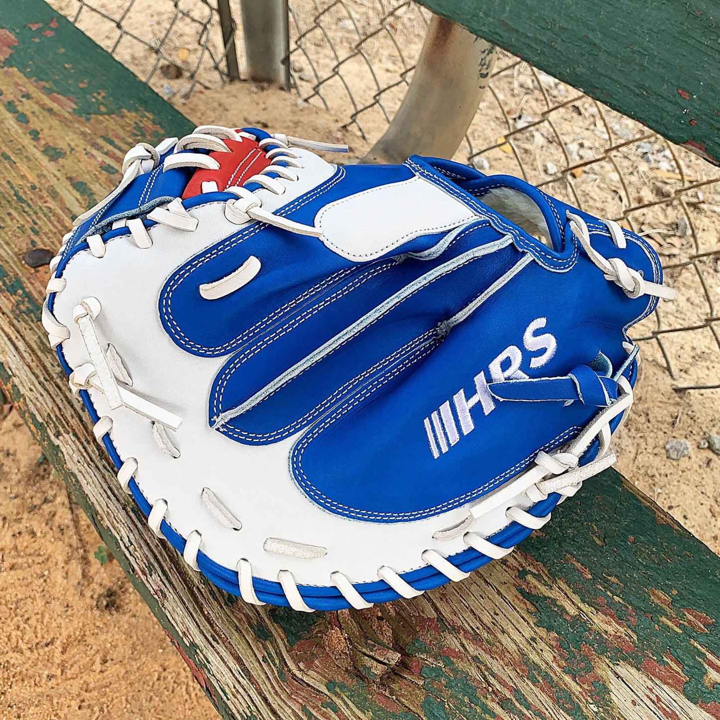 34" - Baseball Catcher's Mitt - Red, White, and Blue