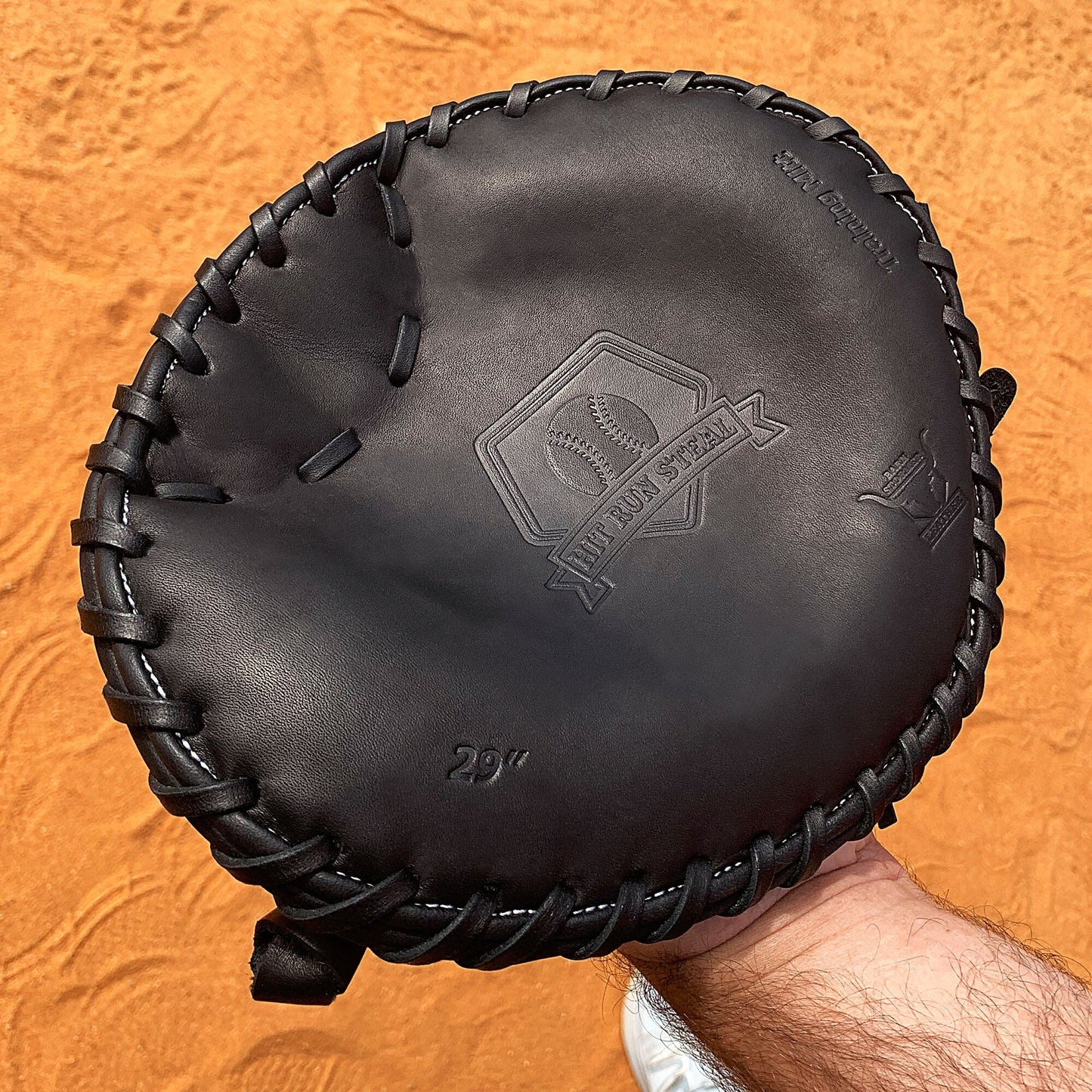 29" Leather Pancake Training Glove For Baseball & softball Infielders