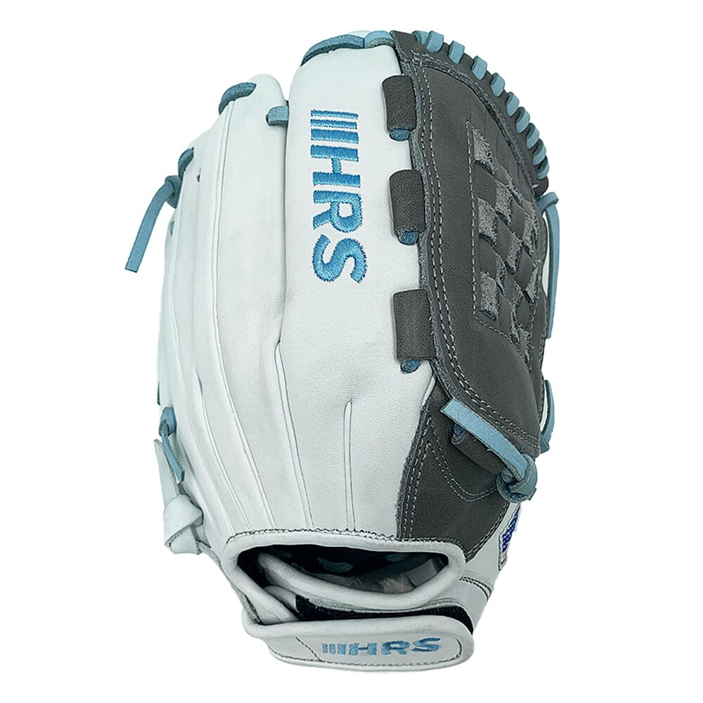 12" - White and Light Blue - Basket Web