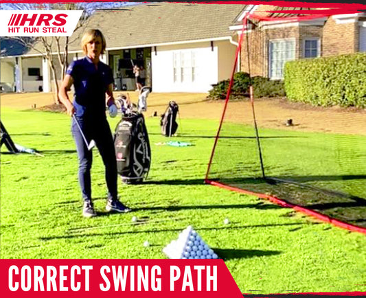 Improve Your Swing Path - Work On Getting The Clubhead Coming From The Inside