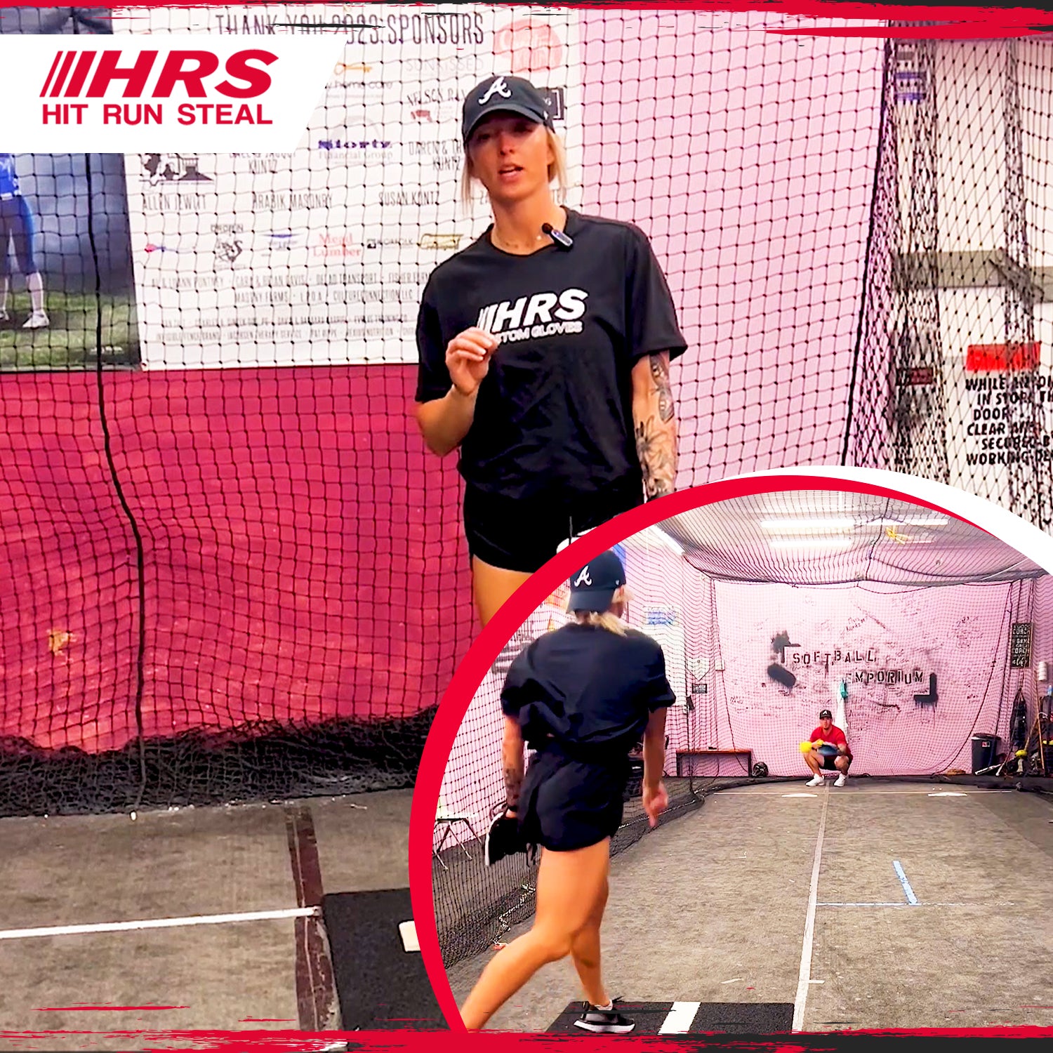 Can You Hit These 6 Spots As A Softball Pitcher?? Hit Run Steal