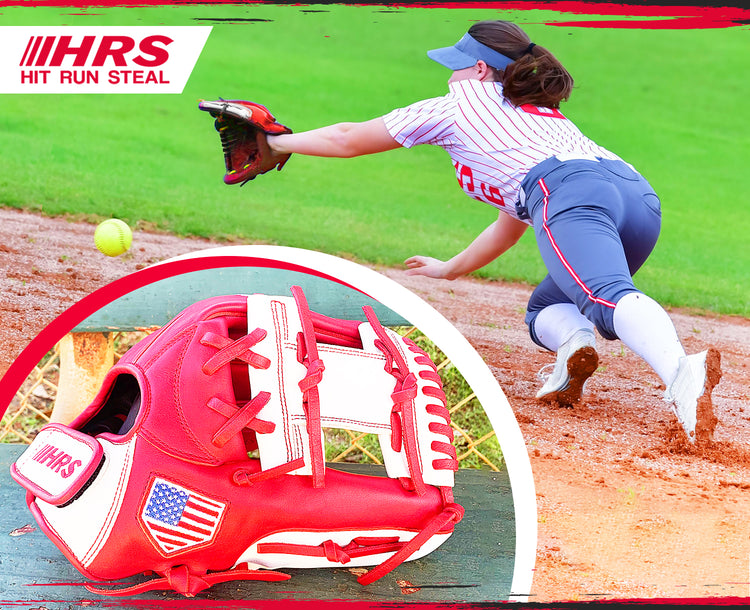 What size glove should a softball middleinfielder use? Hit Run Steal