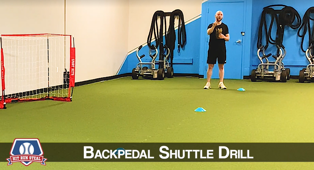 Cone Drills - Backpedal Shuttle Drill