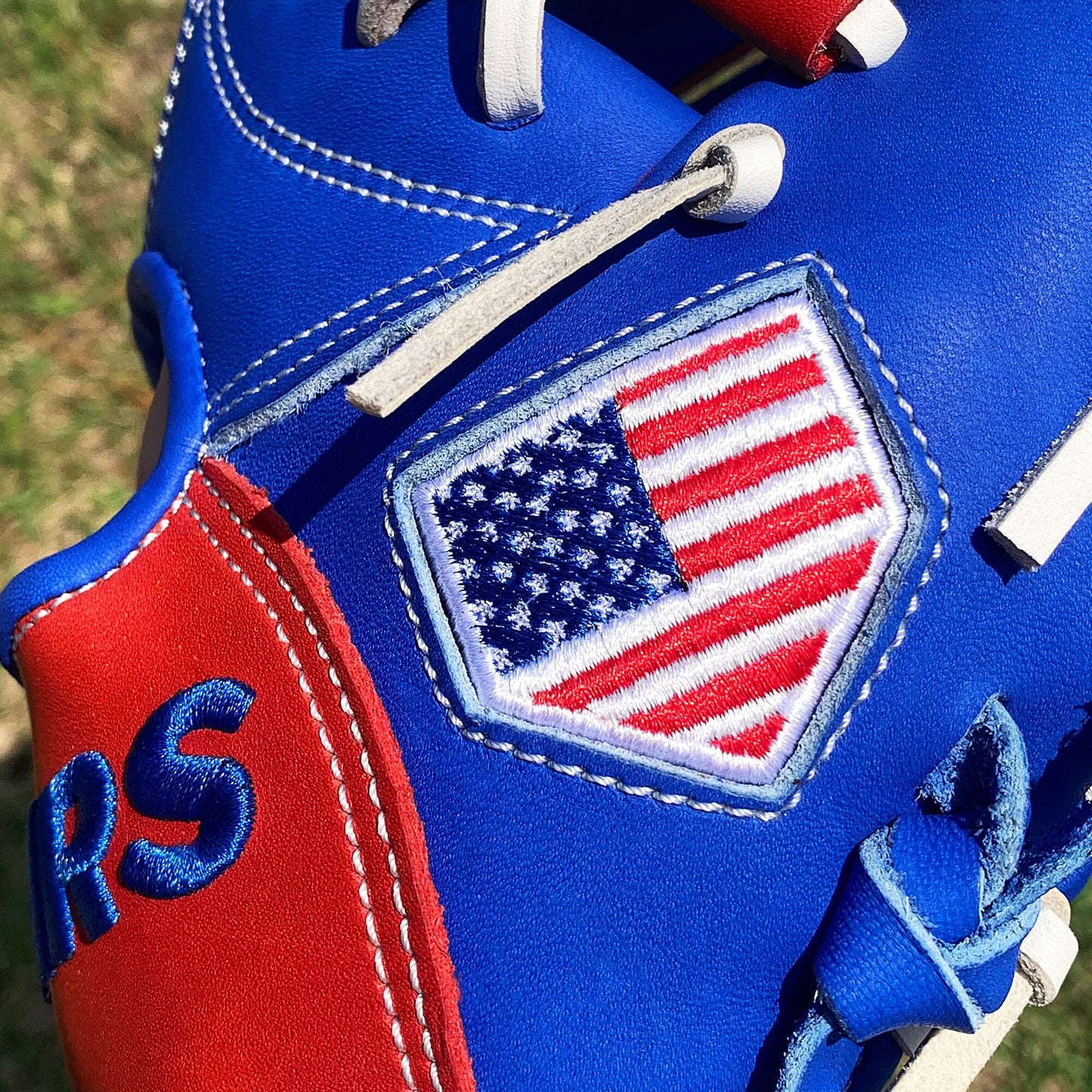 11.5" - Red/White/Blue I-Web