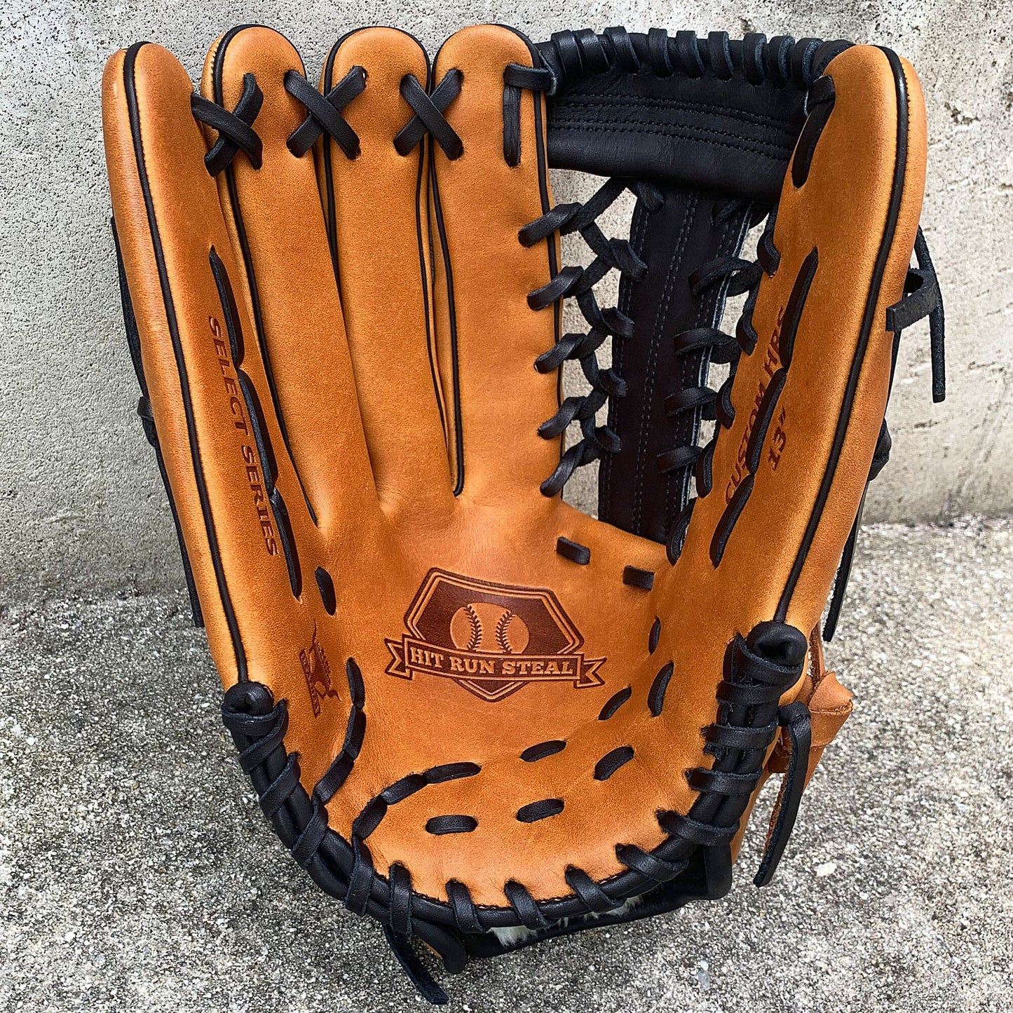 13" - Tan with Black Web - Modified Trap Web