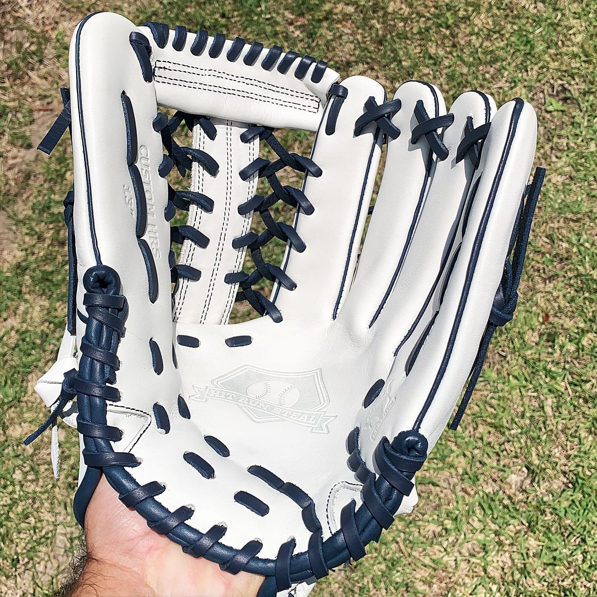 Custom Baseball Glove - Hit Run Steal