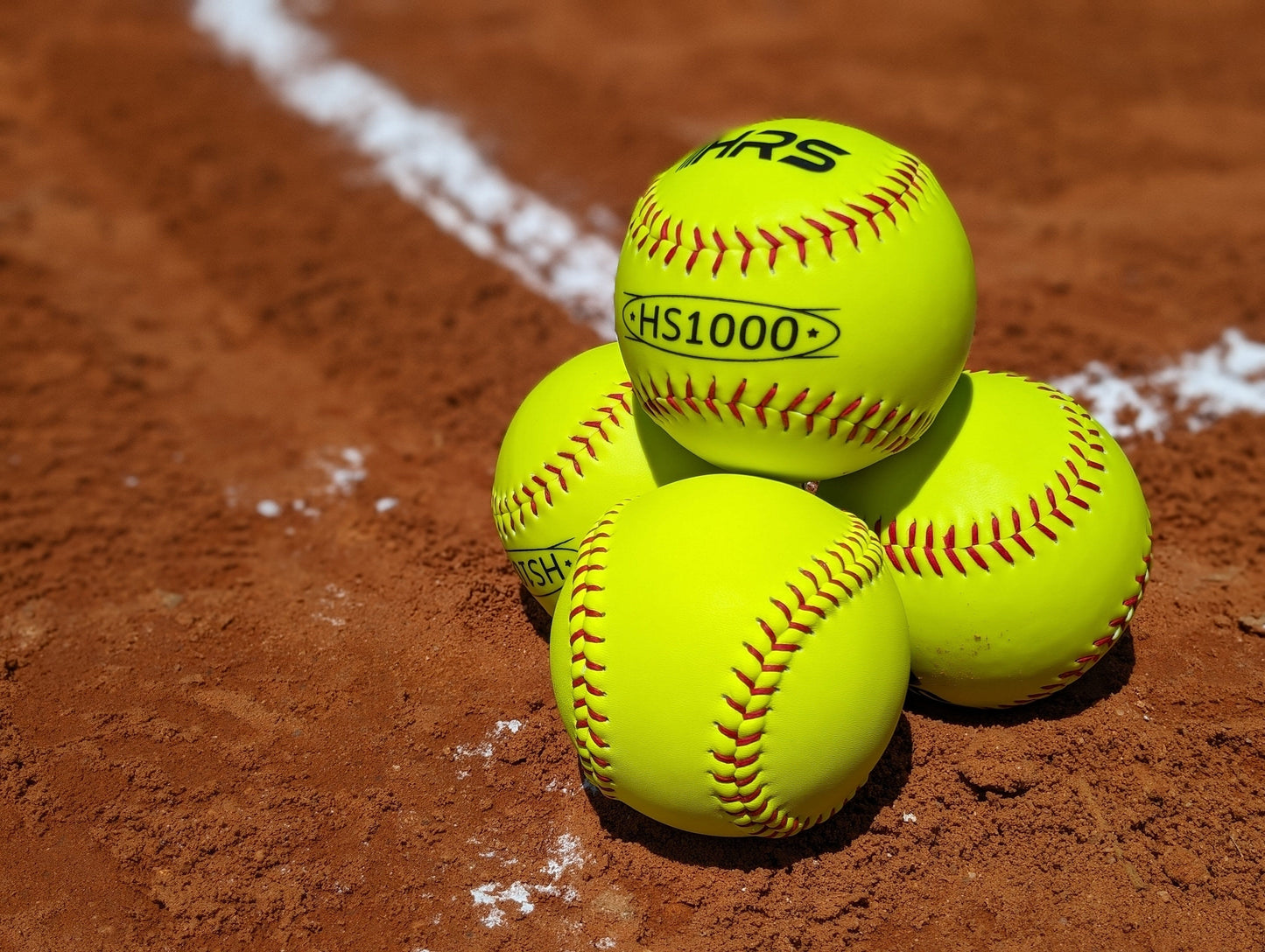 12 Inch Practice Softballs - Official Size and Weight