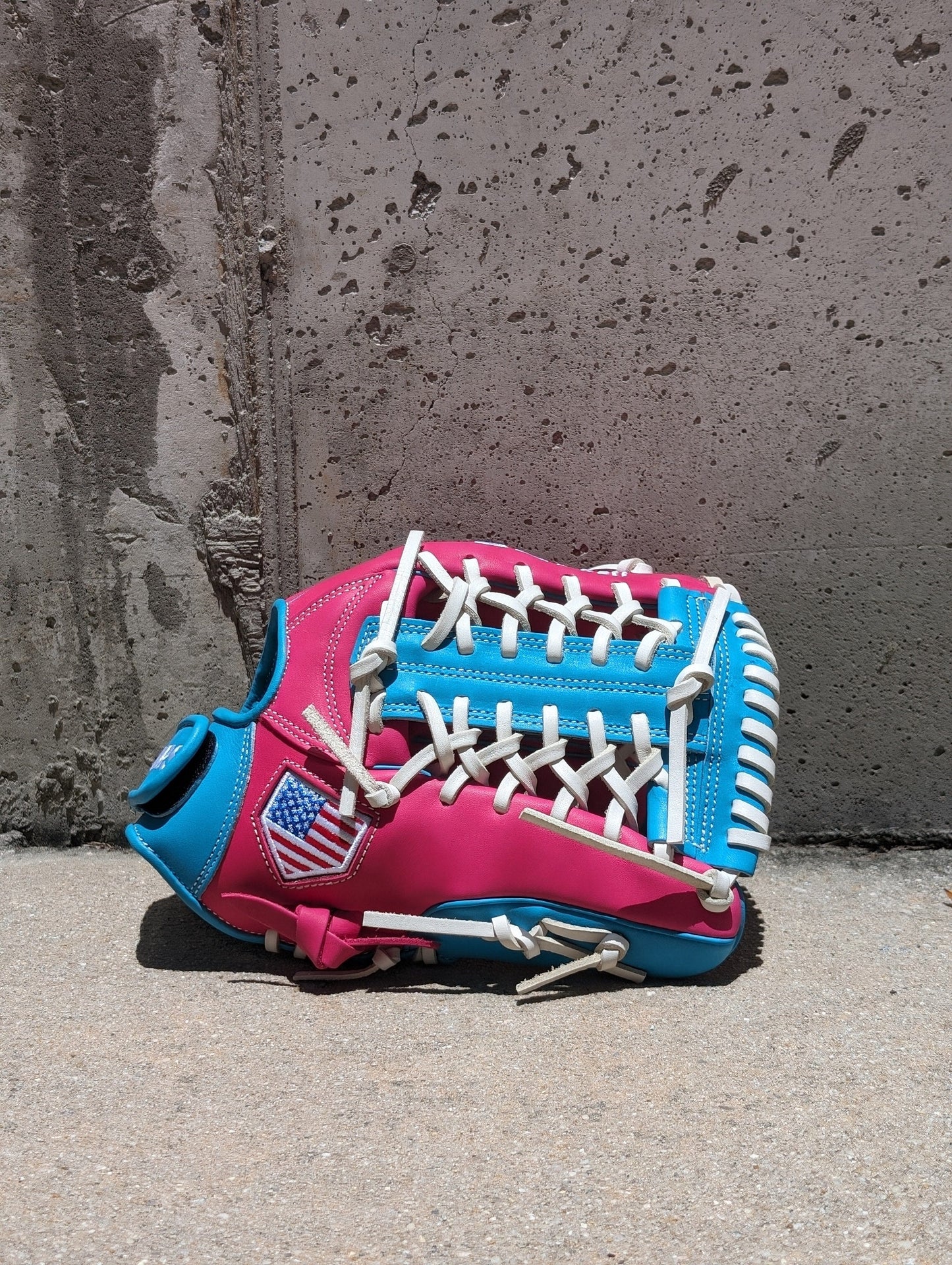 12" - Pink & Sea Blue - Modified Trap Web