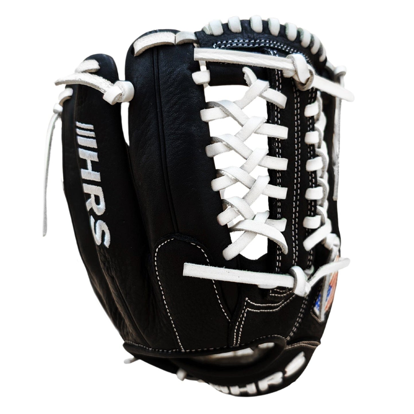 11" Youth Baseball Glove - Black & White
