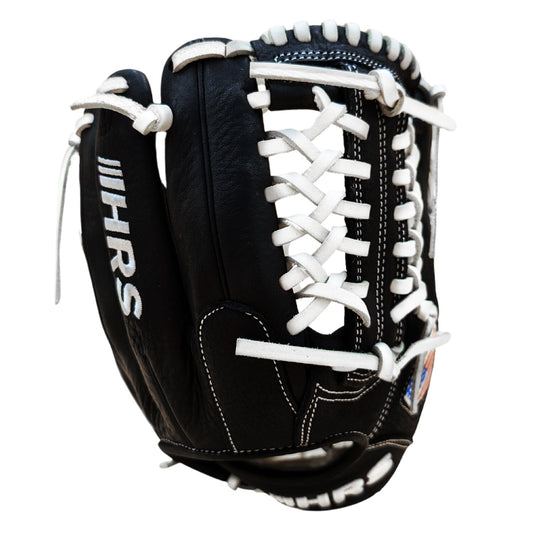11" Youth Baseball Glove - Black & White