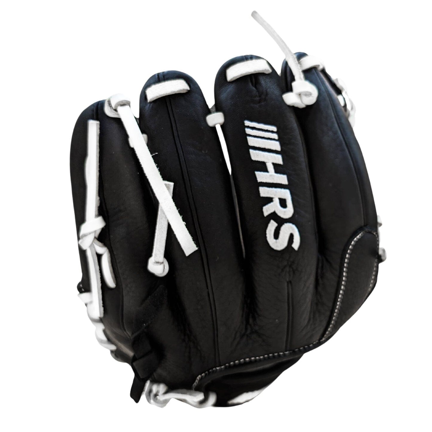 11" Youth Baseball Glove - Black & White