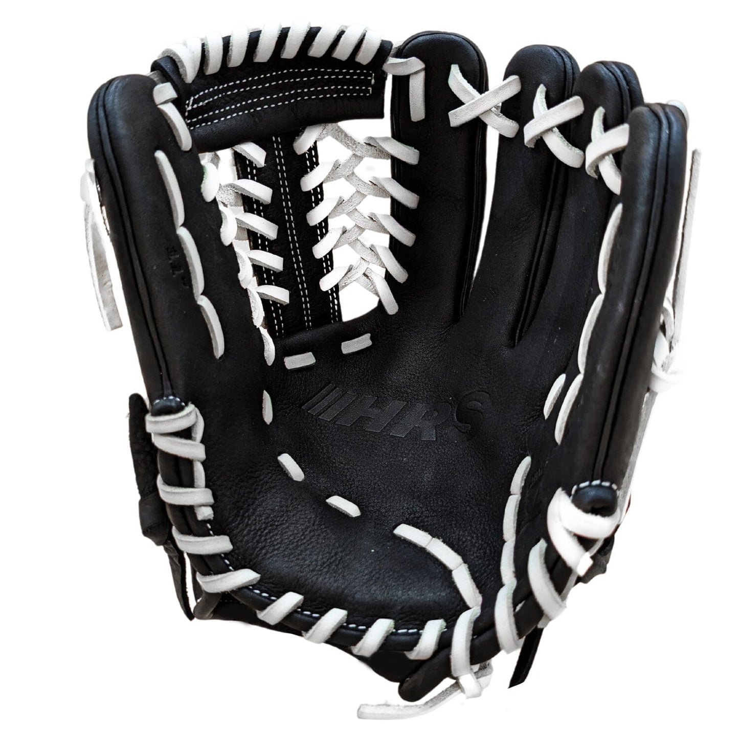 11" Youth Baseball Glove - Black & White