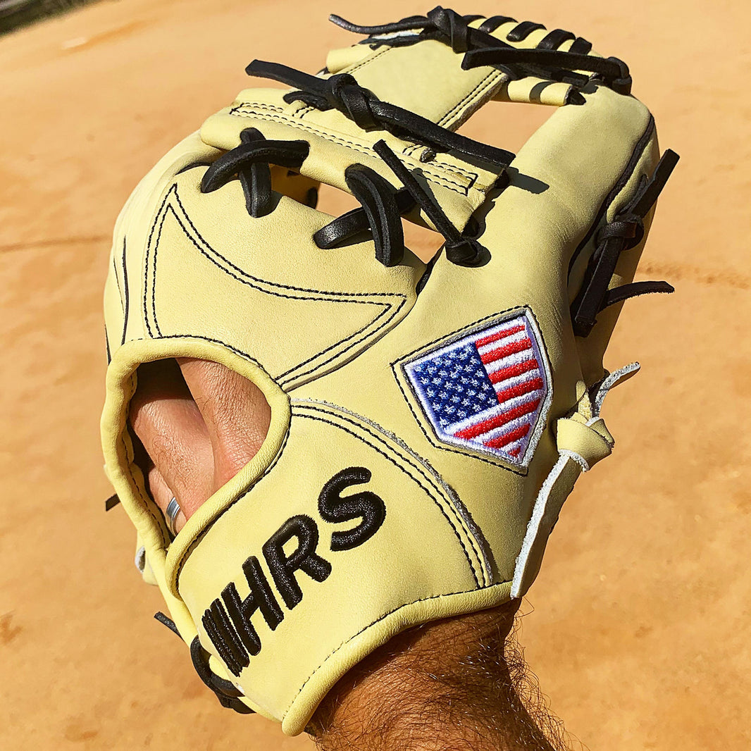 Premium Leather Baseball Gloves Hit Run Steal Collection