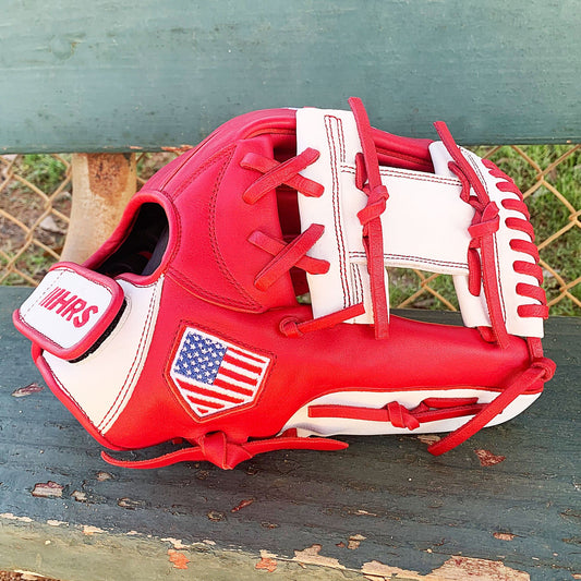 11.5" - Red and White - I Web