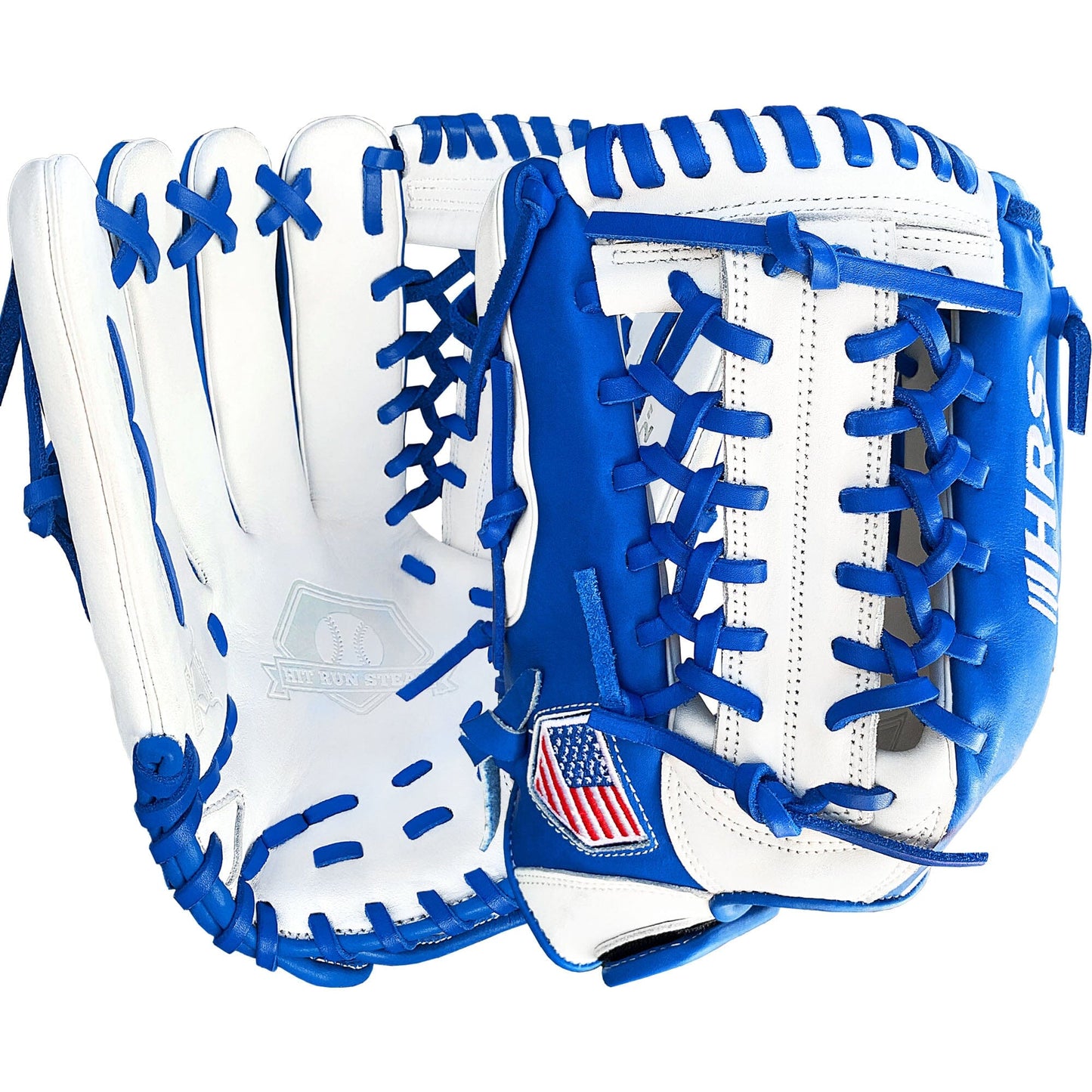 12.5" Blue and White - Modified Trap Web
