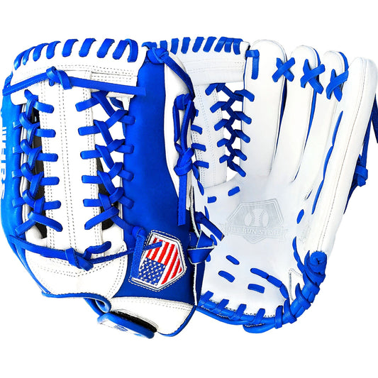 12.5" Blue and White - Modified Trap Web