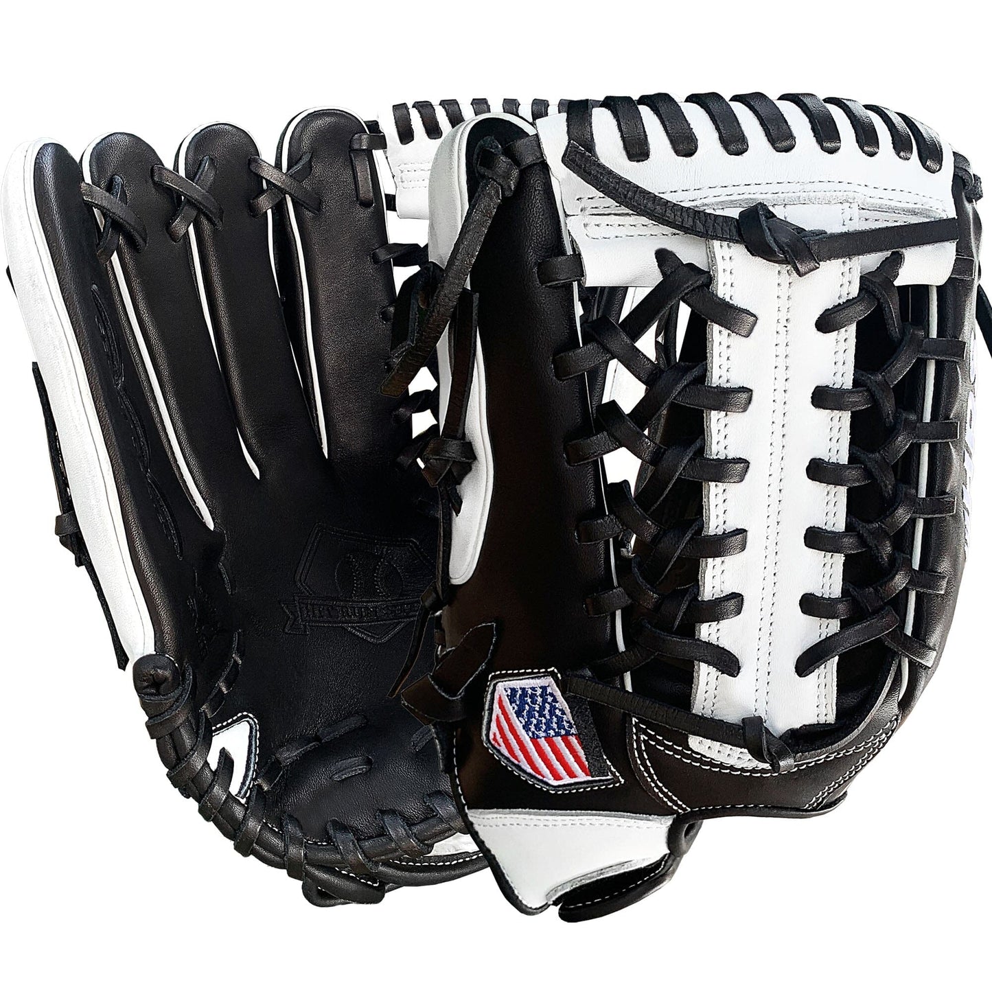 12.5" - Black and White - Modified Trap Web