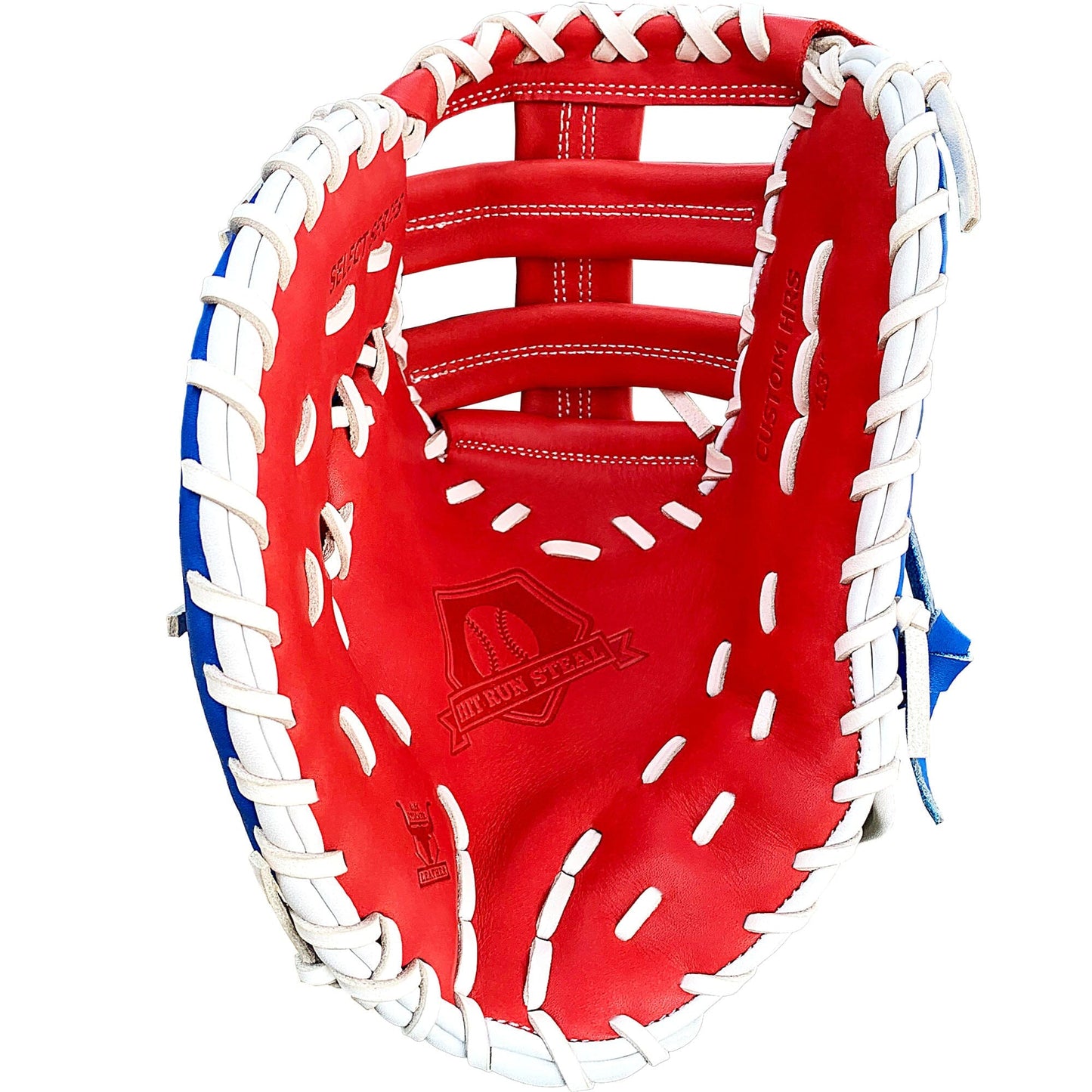 13" Baseball First Base Mitt - Red/White/Blue