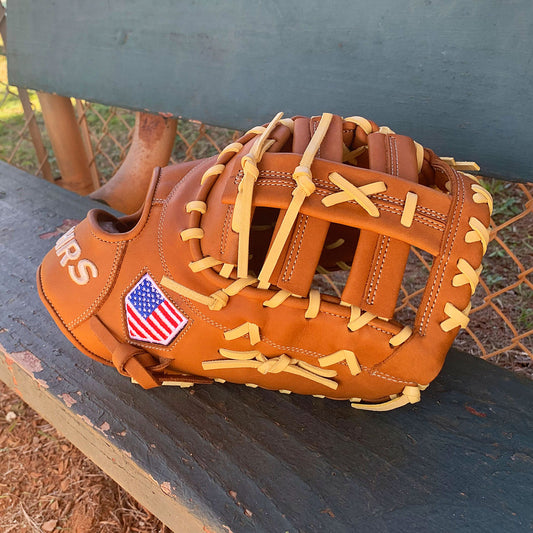 13 inch all leather baseball first base mitt