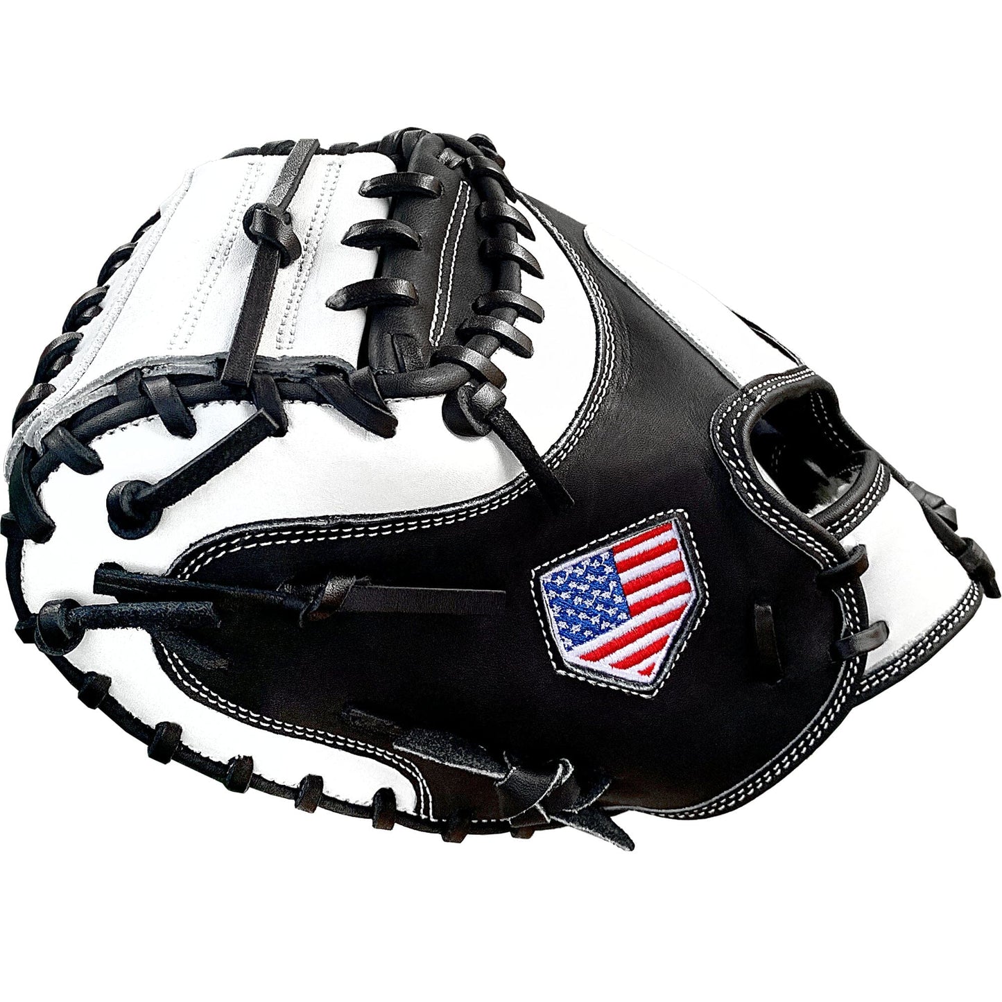 33.5" Baseball Catcher's Mitt - Black and White