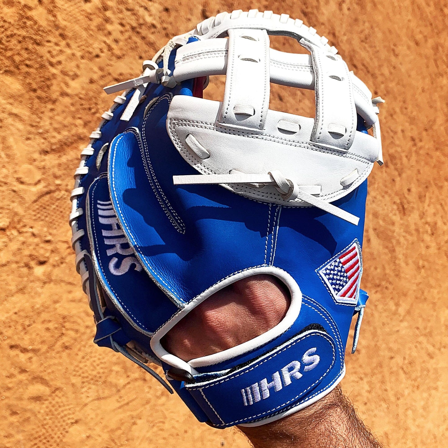34" Catcher's Mitt - Red / White / Blue