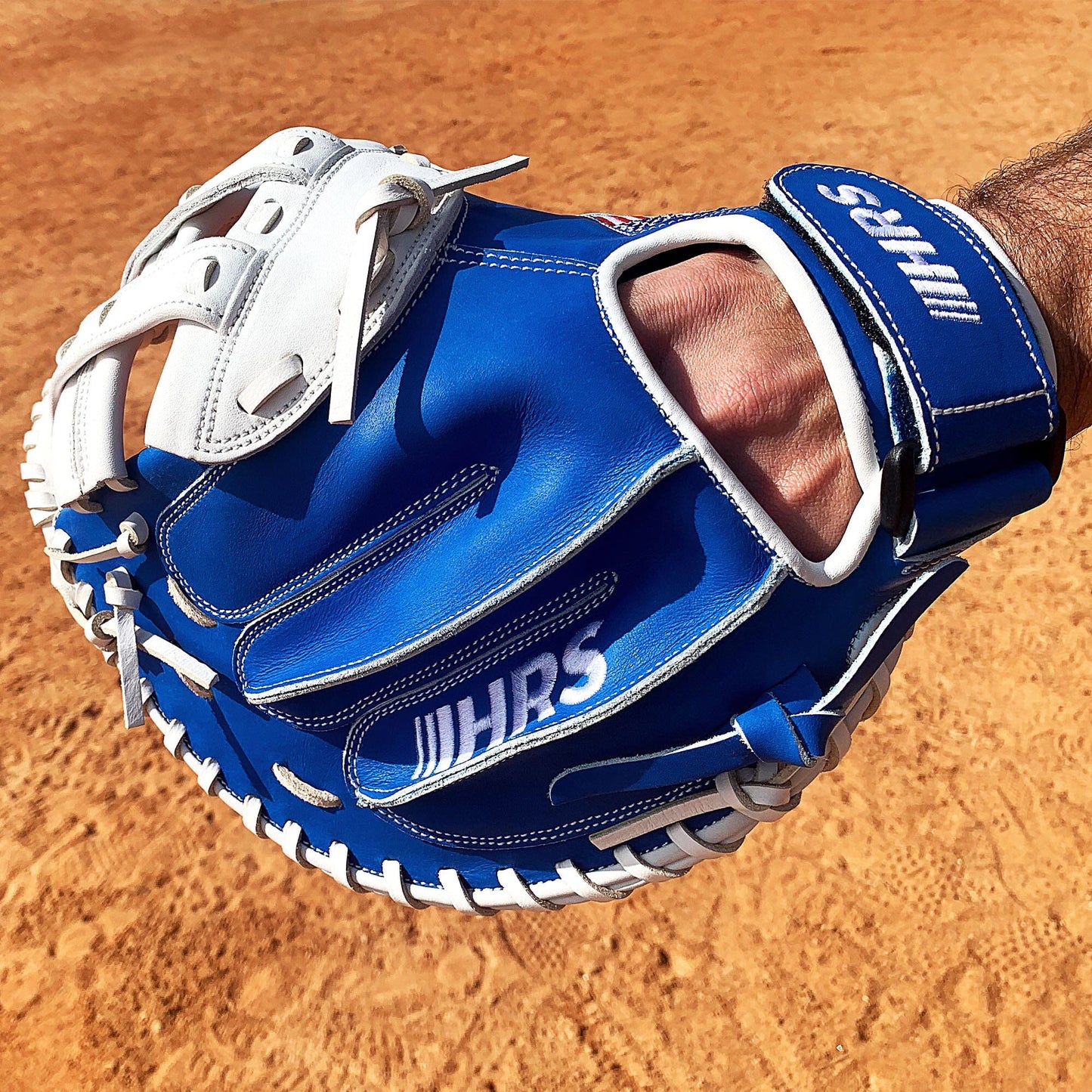 34" Catcher's Mitt - Red / White / Blue