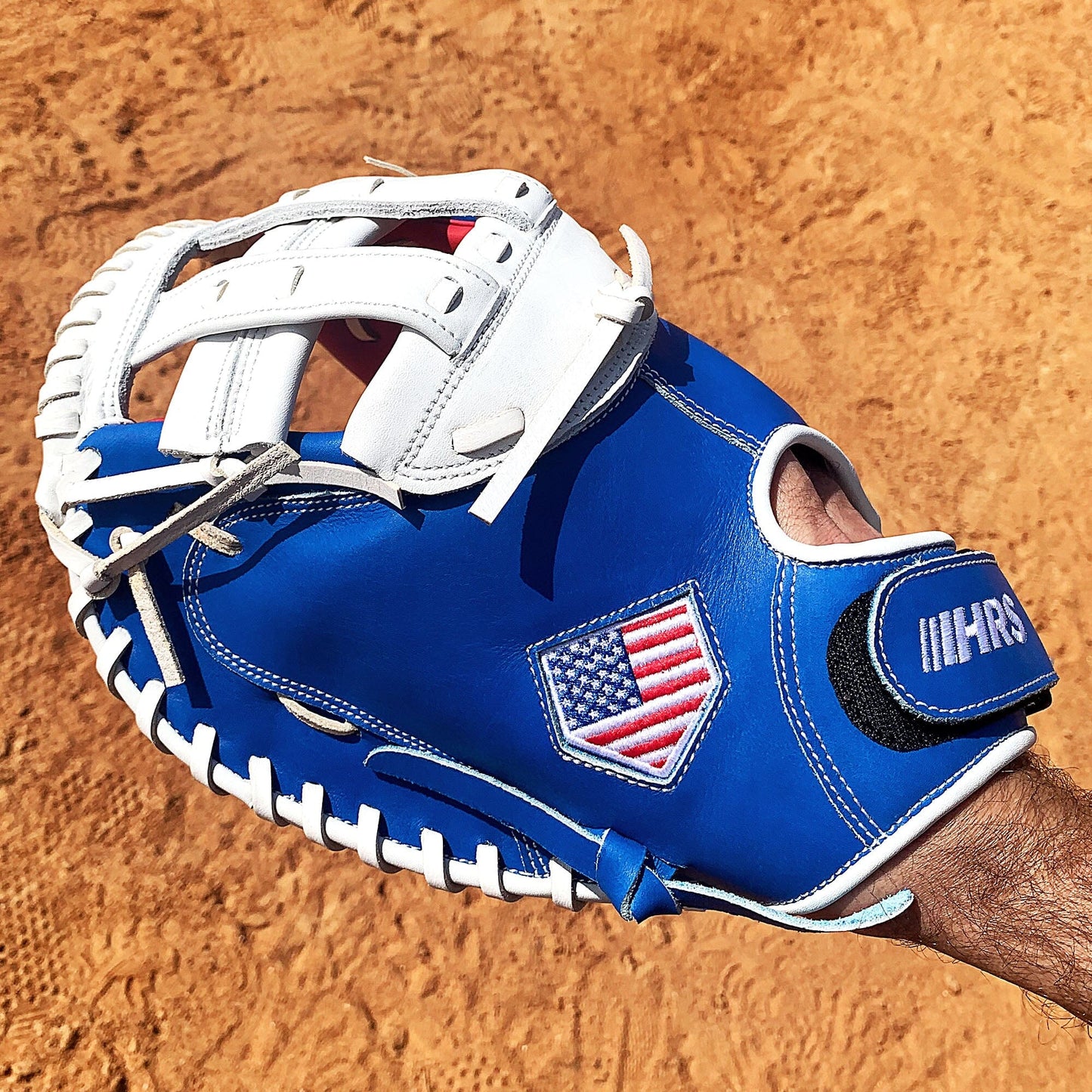 34" Catcher's Mitt - Red / White / Blue