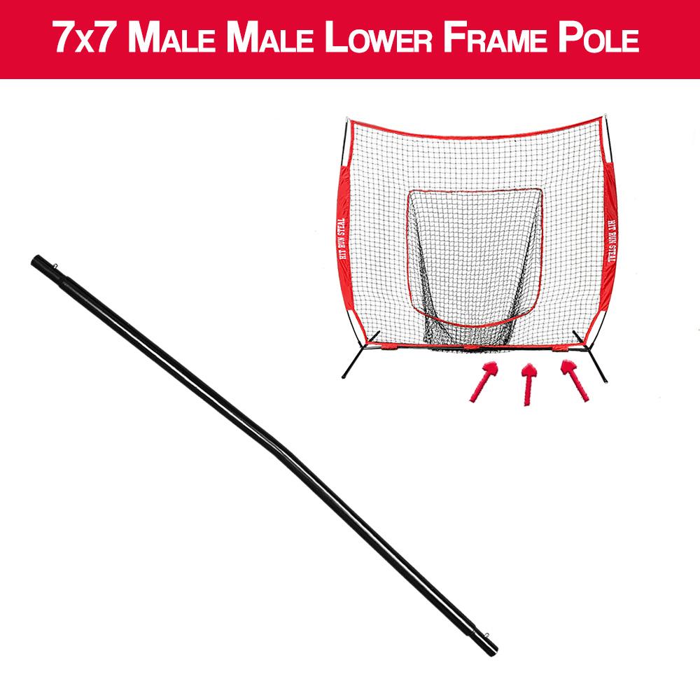 Male - Male Lower Frame Pole Replacement For 7x7