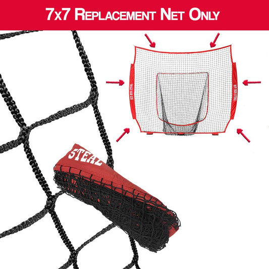 Heavy Duty Replacement Net - 7x7 Hitting Net